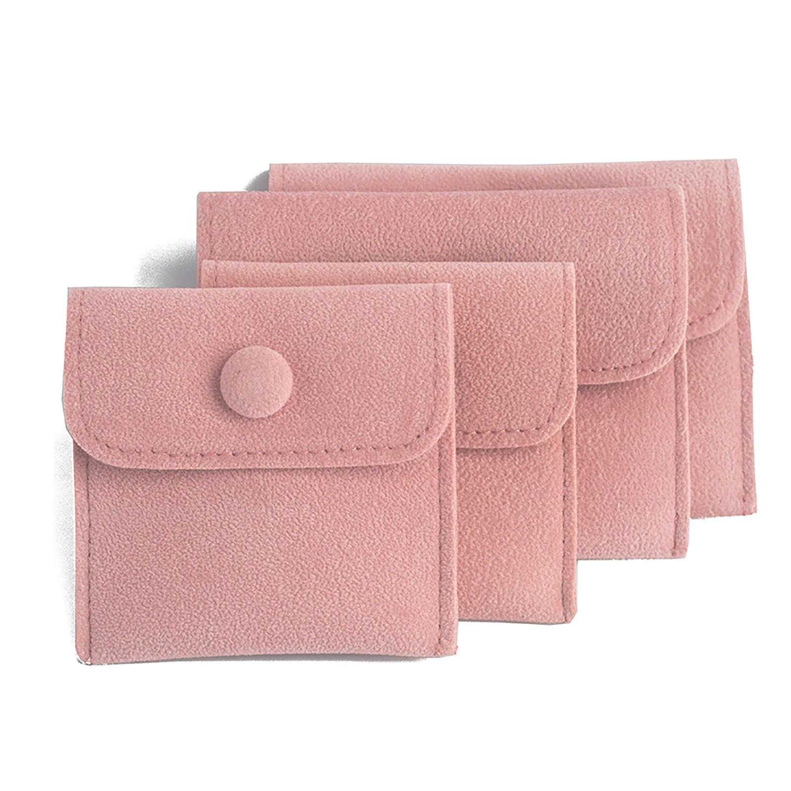 pink velvet pouch